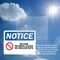 Signmission No Gum No Metal Cleats No Shelled Nuts, 14 in W x Rectangle, Plastic OS-2PACK-NS-P-1014-L-14638 - alternate 5
